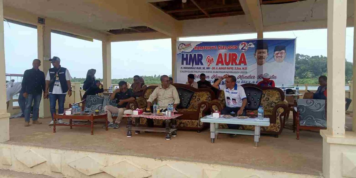 Kampanye di 6 Desa di Kecamatan Belat, Paslon HMR BerAura Panen Doa dan Dukungan