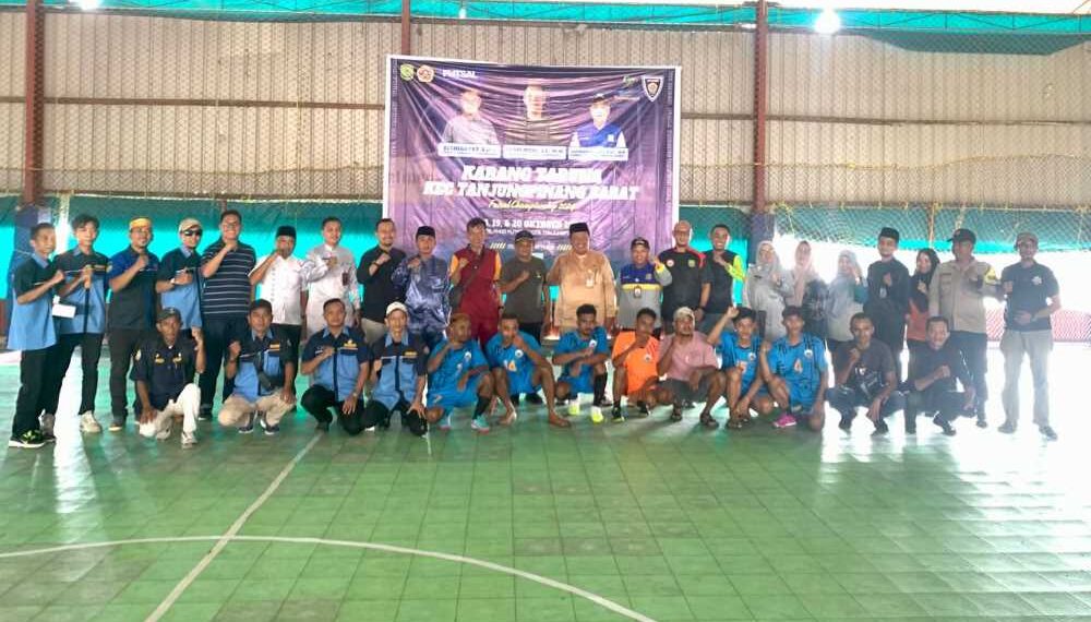 Karang Taruna Tanjungpinang Barat Gelar Turnamen Futsal Sambut Hari Sumpah Pemuda