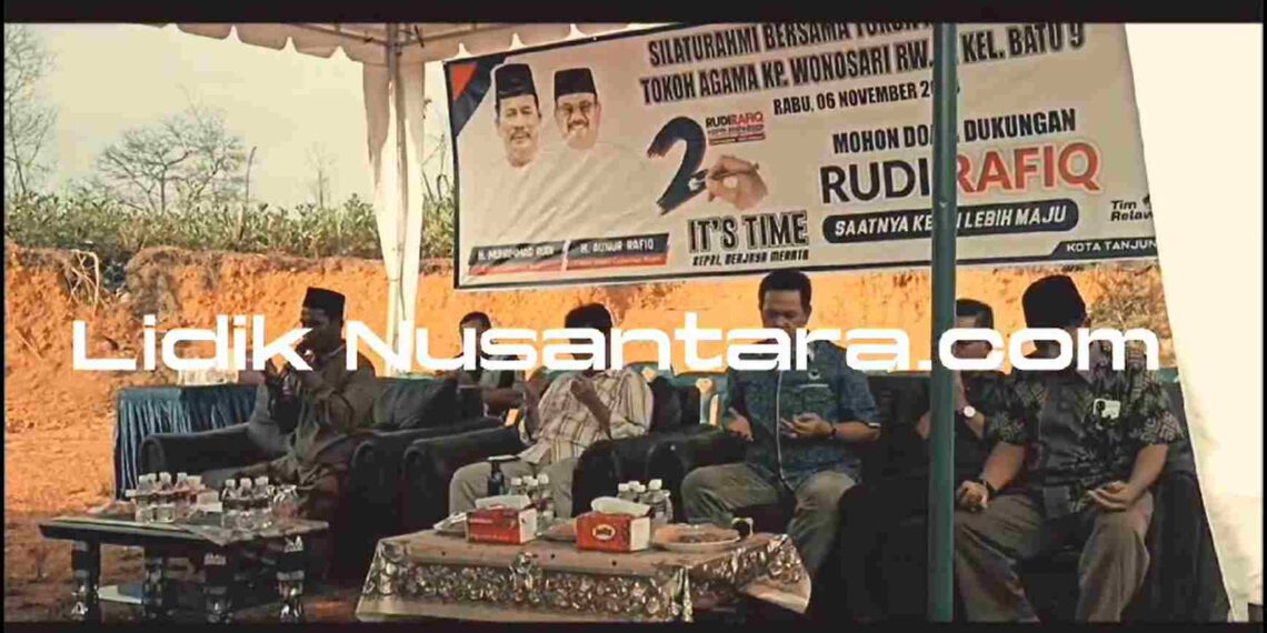 Kampanye di Kp Wonosari, HM Rudi: Infrastruktur di Tanjungpinang Jadi Prioritas