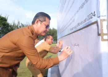 Pemko Tanjungpinang Teken Pakta Integritas Netralitas ASN