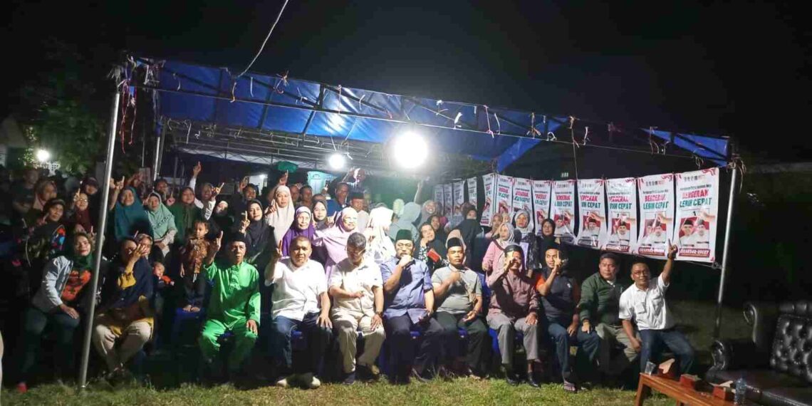 Semarak Kampanye Isrock di Pinang Merah: Janji Lapangan Kerja dan Pelayanan Prima