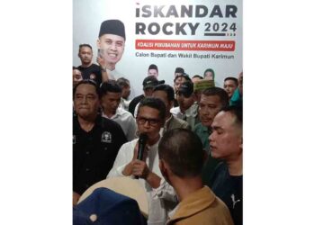 Paslon IsRock Unggul Dari Hasil Hitung Cepat, Ketua Tim Pemenganan: Kita Kawal Sampai Disahkan KPU