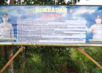 Kapolsek Tanjungpinang Timur Imbau Masyarakat Waspadai Cuaca Ekstrem