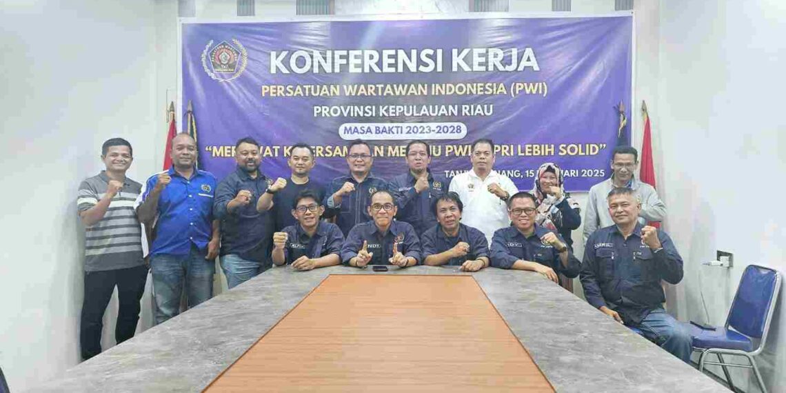 Konferensi Kerja PWI Kepri 2025: Fokus pada Soliditas Organisasi dan Program Pembangunan Daerah