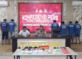 Polres Karimun Ungkap 13 Kasus Narkoba dalam Dua Bulan, 19 Tersangka Diamankan