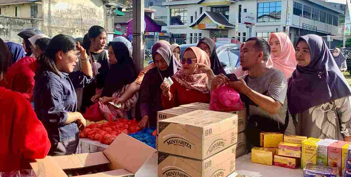 Gerakan Pangan Murah di Tanjungpinang Diserbu Warga, Harga Lebih Murah dari Pasar