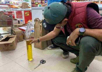 Polres Karimun Sidak Swalayan, Temukan Volume Minyakita Kurang dari 1 Liter dan Harga Melebihi HET