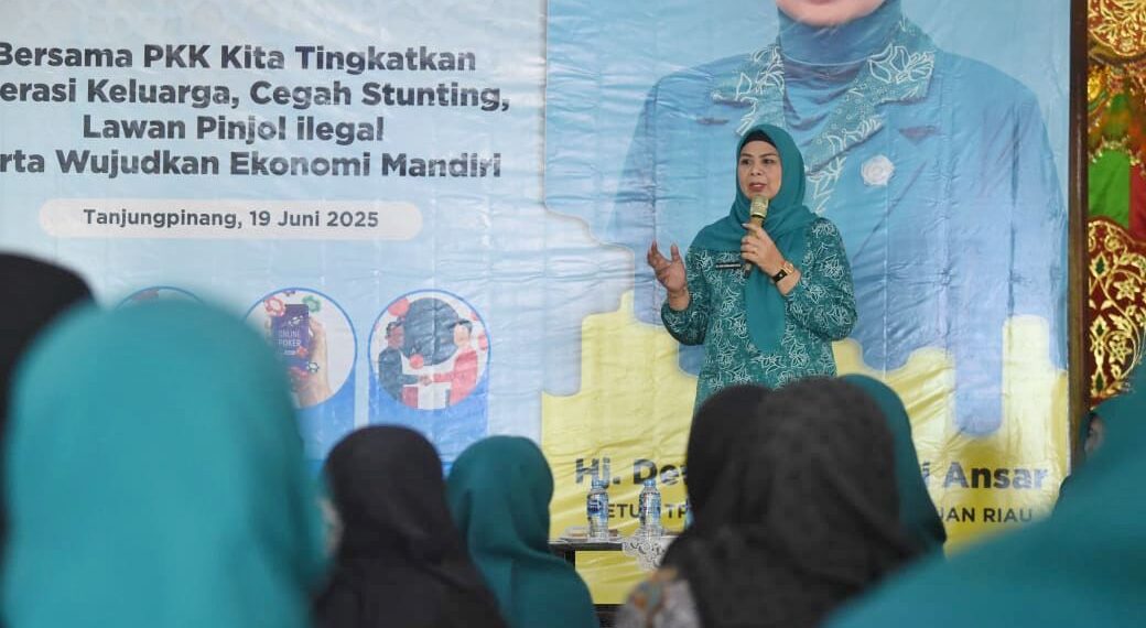 TP PKK Kepri Kampanyekan Gerakan Lawan Pinjol Ilegal dan Cegah Stunting