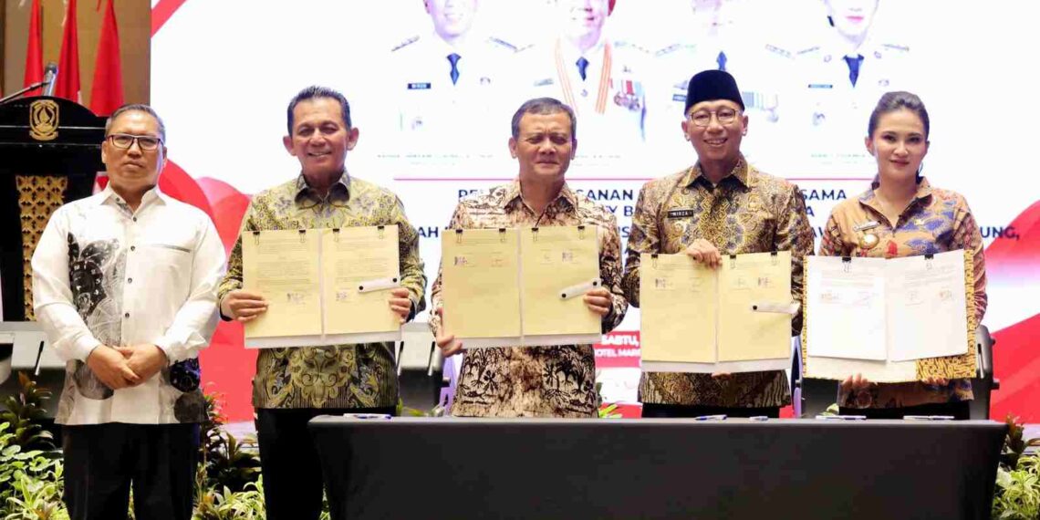 Empat Gubernur Teken Kerja Sama Antar Daerah di Batam