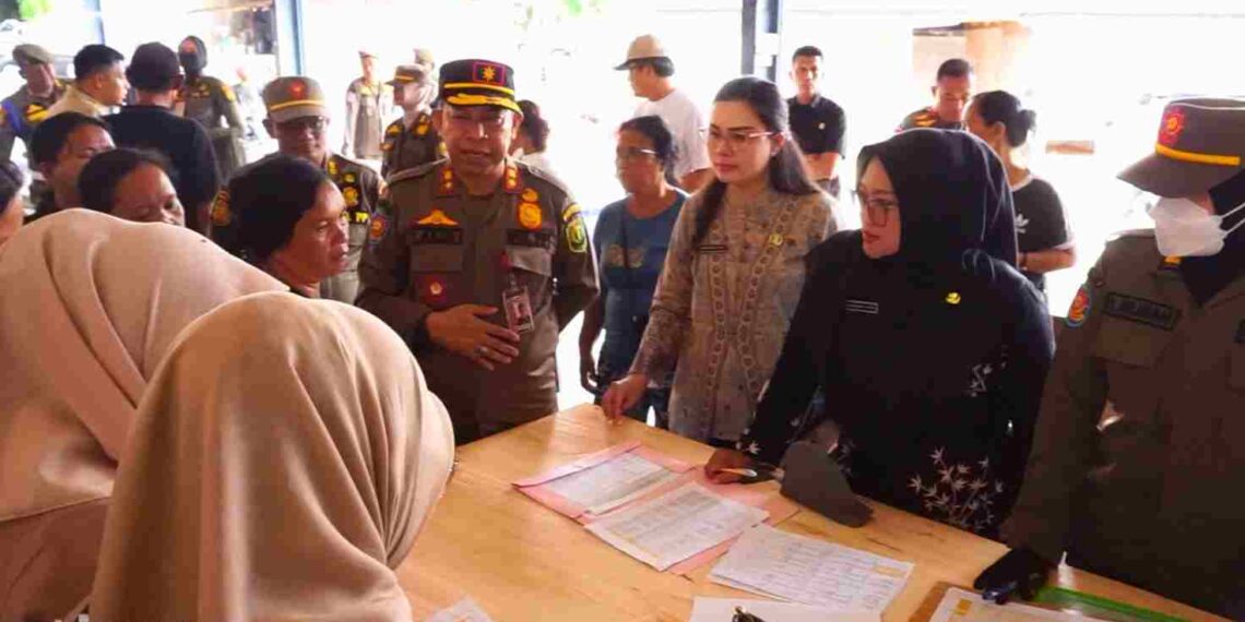 Pemko Tanjungpinang Tertibkan PKL di Pasar Bincen Demi Ketertiban dan Kenyamanan