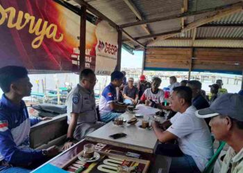 Penambang Kampung Bugis Dapat Asuransi dan Sosialisasi Trayek