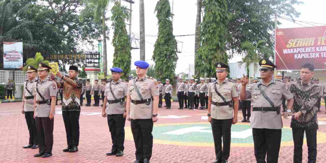 Tiga Pejabat Baru Resmi Bertugas di Polres Karimun