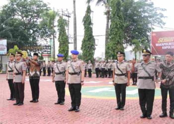 Tiga Pejabat Baru Resmi Bertugas di Polres Karimun