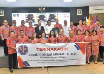 Lembaga Sosial dan Pendidikan di Batam Terima Kendaraan Operasional dari Pemprov Kepri
