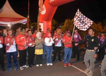 Gerak Jalan 45 KM Kembali Hidupkan Semangat Kemerdekaan di Tanjungpinang