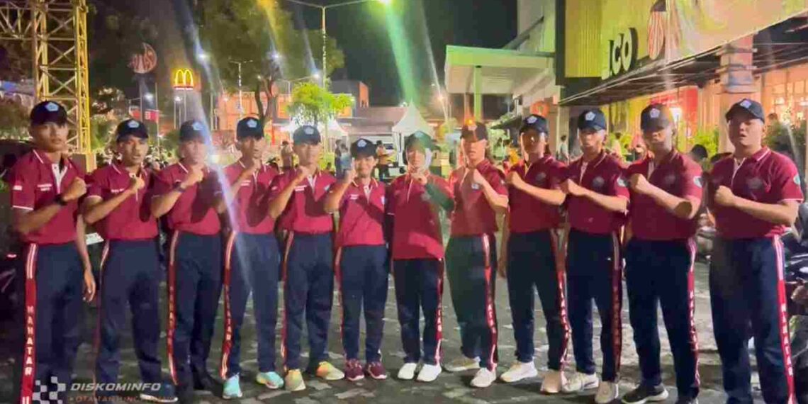 Taruna AMNI Semarang Meriahkan Gerak Jalan Proklamasi Tanjungpinang