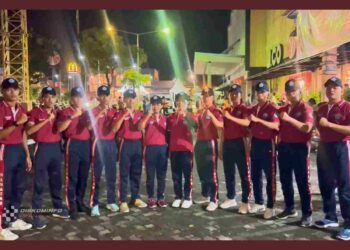 Taruna AMNI Semarang Meriahkan Gerak Jalan Proklamasi Tanjungpinang