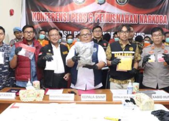Polda Kepri dan Bea Cukai Batam Ungkap 24 Kasus Narkoba, 37 Tersangka Diamankan