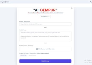 AI GEMPUR: Aplikasi Anti-Hoaks Buatan Anak Kepri