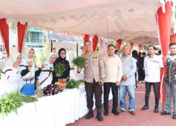 Ringankan Beban Belanja Masyarakat, Polres Karimun Buka Pasar Murah