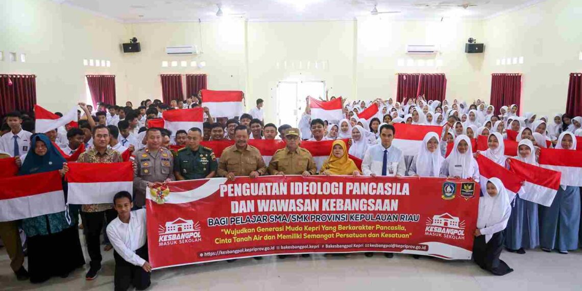 Cegah Radikalisme dan Narkoba, KEMAS Hadirkan Edukasi Kebangsaan di SMKN 1 Bintan Timur