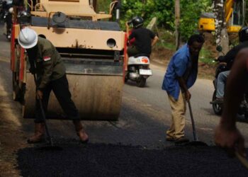 Perbaikan Jalan Nusantara Dimulai, 8 Ruas Jalan Tanjungpinang Ditangani