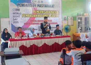 Hari Penglihatan Sedunia: Ratusan Pelajar Tanjungpinang Dapat Kacamata Gratis