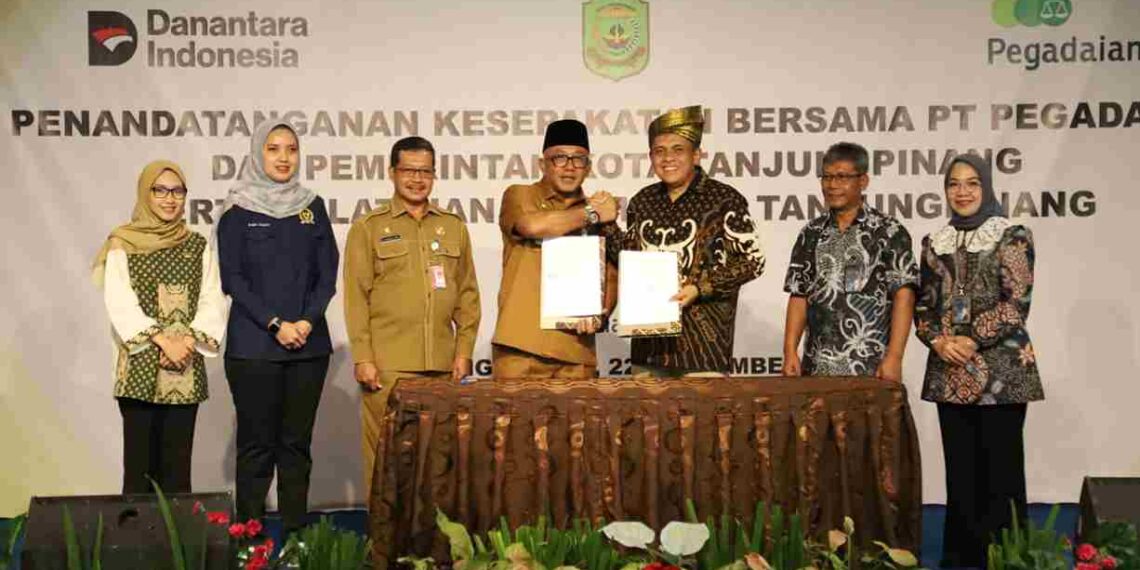 Pegadaian Gandeng Pemko Tanjungpinang Dorong UMKM Naik Kelas