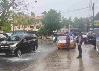 Polsek Tanjungpinang Timur Intensifkan Patroli, Antisipasi Cuaca Ekstrem