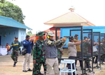 Latihan Menembak Perkuat Sinergi Pemko dan TNI AU di Kepri