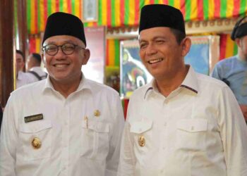 Tata Ulang Ikon Kota, Pemprov-Pemko Tinjau Pedagang di Taman Gurindam 12