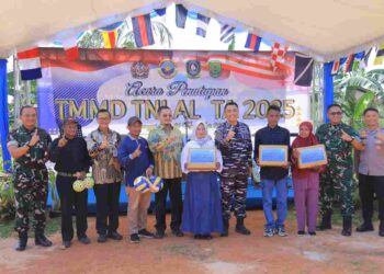 TMMD TNI AL Wujudkan Gotong Royong dan Pembangunan di Kampung Melayu