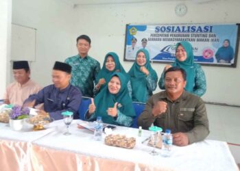 Sosialisasi Cegah Stunting di Desa Pongkar Ajak Warga Perbanyak Konsumsi Ikan