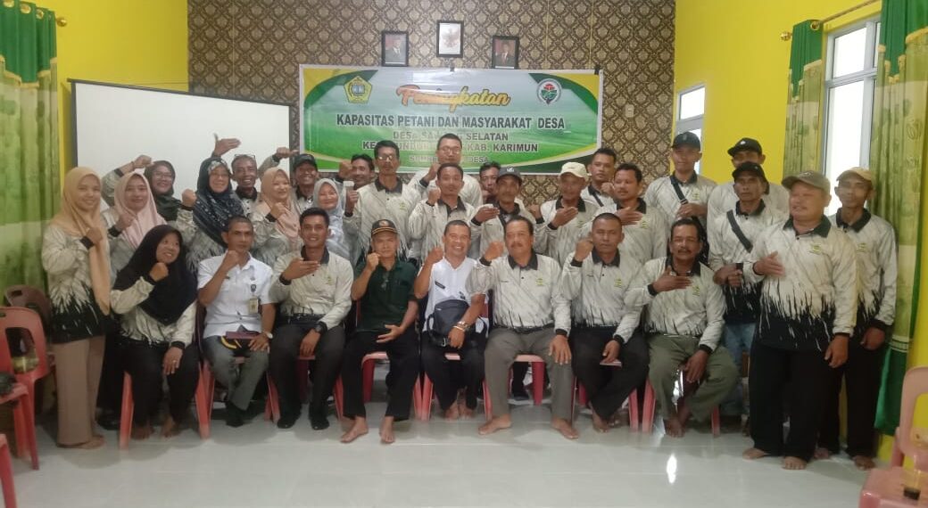 Disperikanan Karimun Beri Pembinaan Budidaya Perikanan ke Warga Sawang Selatan