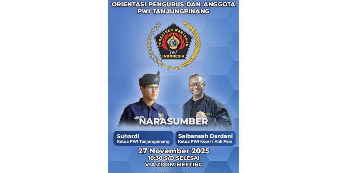 PWI Tanjungpinang Dorong Profesionalisme Jurnalis, Tantangan Etika Jurnalistik di Era Digital