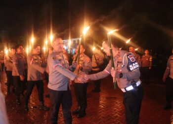 Renungan Ksatria Bhayangkara, Polres Karimun Perkuat Integritas Personel