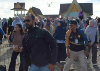 Senam Bersama Pemko Tanjungpinang, Dorong Gaya Hidup Sehat ASN