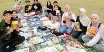 Komunitas CYL Hidupkan Ruang Baca Terbuka di Tepi Laut Tanjungpinang