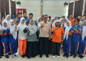 Forum TBM Kepri Mulai Muhibah Literasi, Sasar OSIS SMKN 1 Tanjungpinang