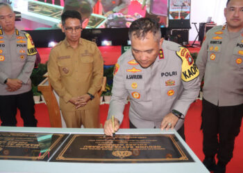 Kapolda Kepri Resmikan Fasilitas Baru Polres Karimun