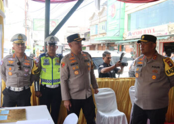 Kapolda Kepri Pastikan Pos Nataru Karimun Siap Siaga