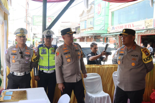 Kapolda Kepri Pastikan Pos Nataru Karimun Siap Siaga