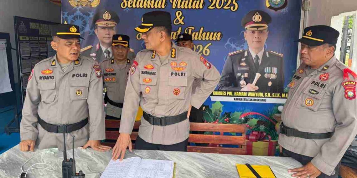 Was Ops Polda Kepri Cek Kesiapan Operasi Lilin Seligi 2025 di Tanjungpinang