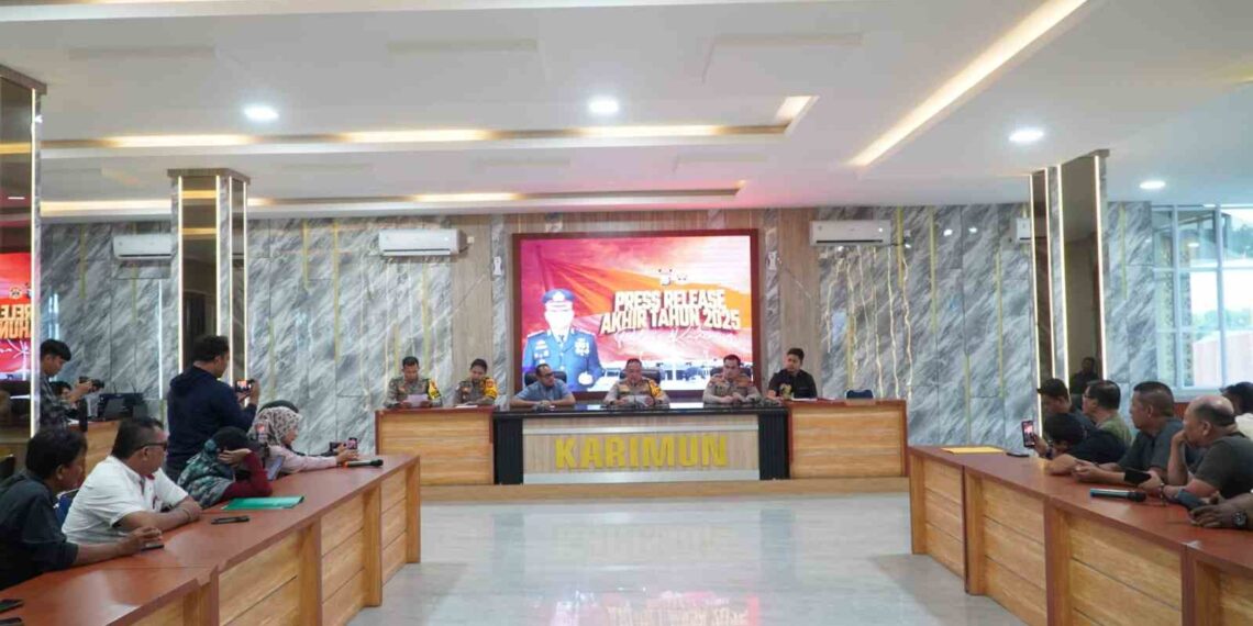 Kinerja Polres Karimun 2025: Kriminalitas Turun, Pengungkapan Kasus Menguat