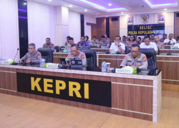 Polri Perkuat Lini Perlindungan PPA–PPO, Kapolda Kepri Ikuti Peluncuran Nasional