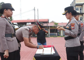 Polres Karimun Rotasi Pejabat Strategis, Kapolres Tekankan Kinerja dan Pelayanan Publik