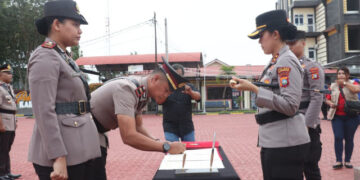 Polres Karimun Rotasi Pejabat Strategis, Kapolres Tekankan Kinerja dan Pelayanan Publik
