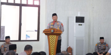 Isra Mi’raj Jadi Penguat Spirit Pengabdian Personel Polda Kepri