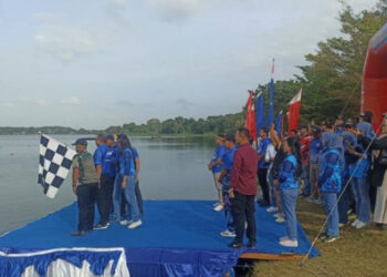 Danlanal Cup 2026 Meriah, Dayung Perahu Karet Sedot Antusias Warga Karimun