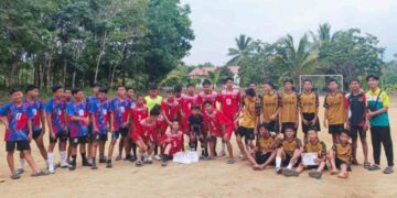 Pemuda Kobel Darat Karimun Gelar Trofeo Mini Soccer